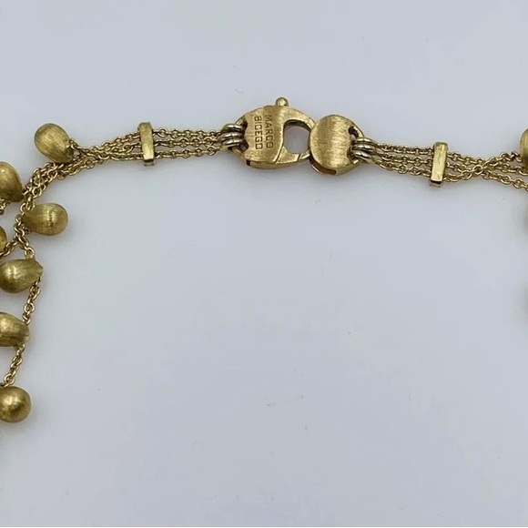 Marco Bicego 18K VINTAGE RARE TRIPLE-STRAND ELEGANT SIVIGLIA NECKLACE! - Picture 15 of 16